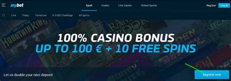 mybet casino no deposit bonus code